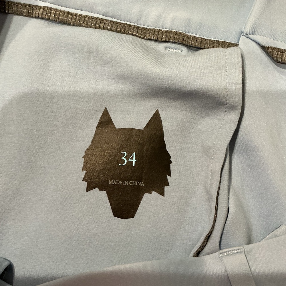 Greyson Light Blue Flat Front Shorts - Picture 8 of 8